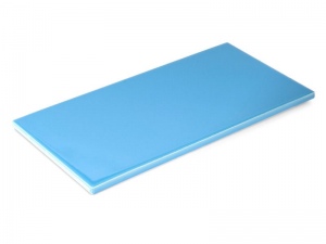 Фарфоровая плитка глазурованная 12,5х25 см, голубая